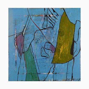 Ivy Lysdal, acrílico sobre lienzo, modernista abstracto, 2007