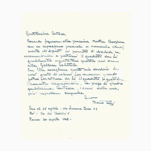 Mario Tozzi - Original Manuscripts - 1930s