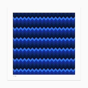 Jarrón blanco - Dadodu - Night Sky - Giclée original Print - 2011