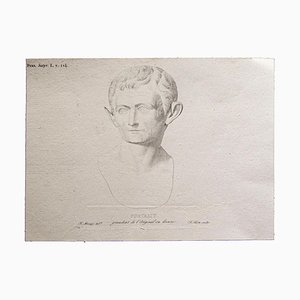 Affiche d'Origine François Mazois - Roman Emperor - Début 19ème Siècle