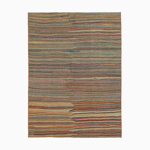 Tapis Kilim Vintage Marron