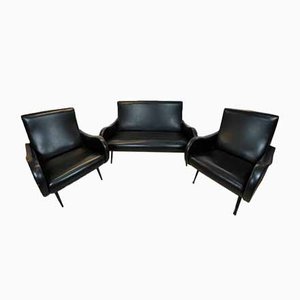Sofa & Stühle von Marco Zanuso für Arflex, 1960er, 3er Set
