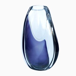 Purple Glass Vase, Italy, 1990s