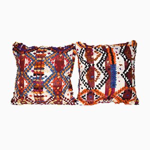 Turkish Shaggy Pillow Cover, Set of 2