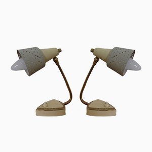 Anpassbare italienische Mid-Century Tischlampen, 1960er, 2er Set