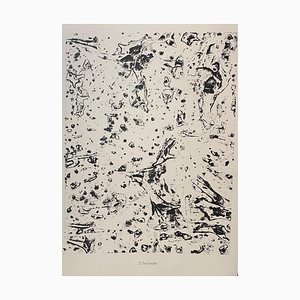 Litografia Jean Dubuffet - Littered Sol - 1959