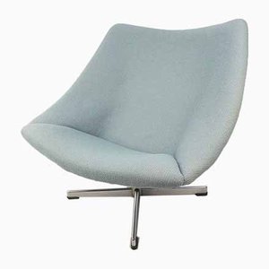 Oyster Chair mit Kreuzgestell von Pierre Paulin für Artifort, 1960er