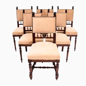 Antique Dining Chairs, Set of 6