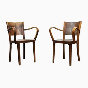 Bentwood B47 Armchairs by Michael Thonet, 1930s, set of 2