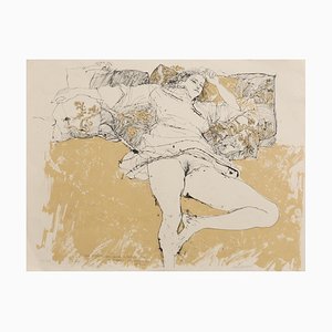 Sergio Barletta - Nude - Original Lithograph - 1980s