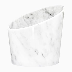 Glacette grande in marmo di Carrara bianco di Fiammettav Home Collection