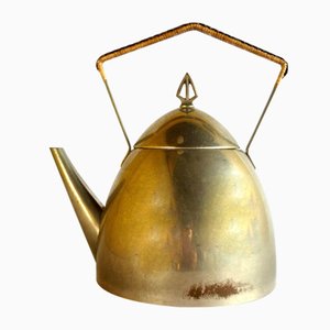 Antique Art Nouveau Metal Teapot from WMF