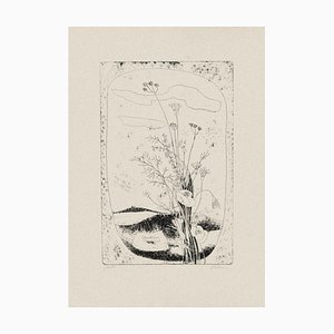 Enrico Rumo - Flowers - Original Etching on Paper - 1950s