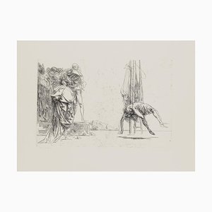 Riccardo Tommasi Ferroni - Justice - Original Etching - 1965