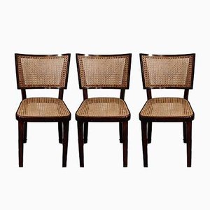 Art Deco Dining Chairs, 1920s, Set of 6