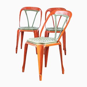 Side Chairs from La Société Industrielle des meubles Multipl’s, 1930s, Set of 3