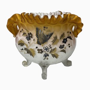 Opaline Enamelled Glass Bowl