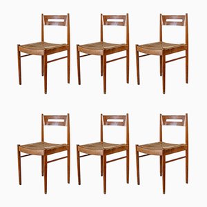 Chaises Scandinaves, 1950s, Set de 6