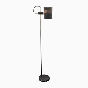 Vintage Chrome and Black Floor Lamp from Indoor