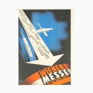 Affiche Wiener Messe, 1950s