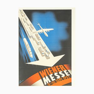 Póster de Wiener Messe, años 50