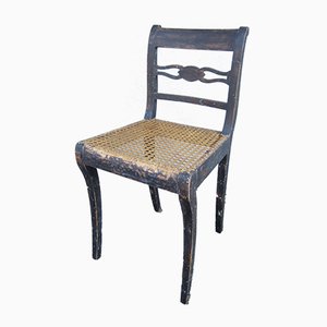 Scandinavian Rattan Side Chair