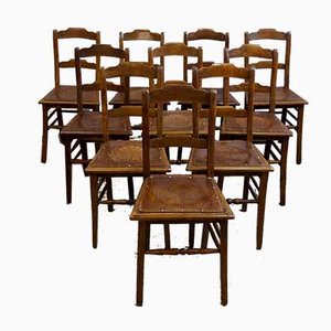 Antique Estonian Dining Chairs from Luterma, 1910s, Set of 4