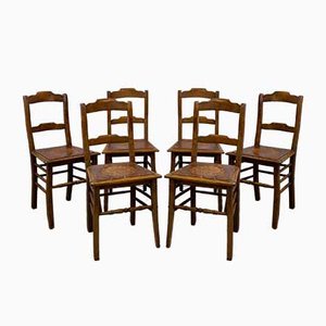 Antique Estonian Dining Chairs from Luterma, 1910s, Set of 6