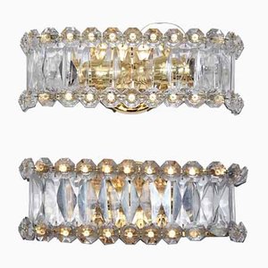 Lead Crystal Sconces from Bakalowits & Söhne, 1960s, Set of 2