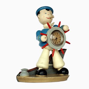 Reloj de mesa marinero, años 20