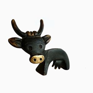 Portaplumas Cow de Walter Bosse para Herta Baller, años 50