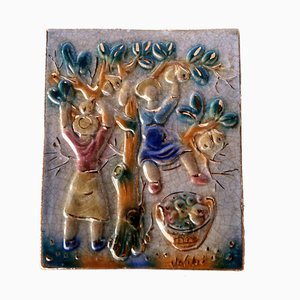 Italian Pottery by GianBattista De Salvo, 1950s