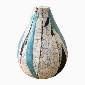 Cracked Earthenware Vase, 1950s