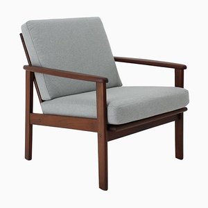 Fauteuil en Hêtre, Danemark, 1960s