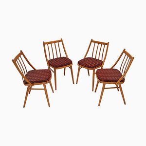 Chaises de Salon par Antonín Šuman, 1980s, Set de 4