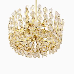Austrian Cut Crystal Chandelier from Bakalowits & Söhne, 1960s