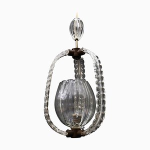 Lámpara colgante de Murano, años 40