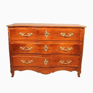 Antique French Walnut Chest of Drawers, 1700s