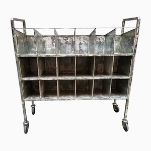 Industrial Shelf Trolley, 1950s