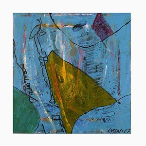Ivy Lysdal, Acrylique sur Toile, Abstract Modernist Painting, 2007