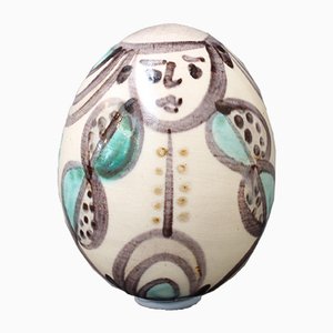 Ceramic Easter Egg from Atelier Madoura, 1960s