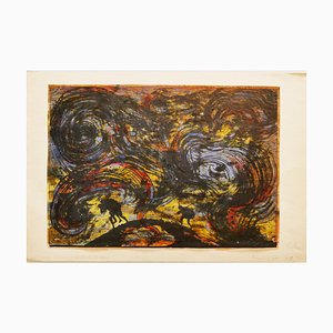 Eugene Berman, Escape from Troy, Lithograph, 1960s