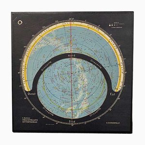 Mapa celeste giratorio de Boehmer para Paravia, años 50