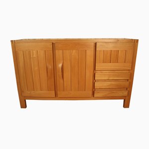 Elm Sideboard from Maison Regain, 1970s