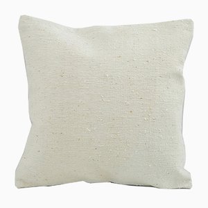 Housse de Coussin Vintage Blanche