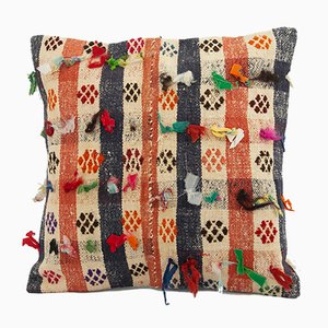 Housse de Coussin Multicolore Vintage