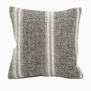 Vintage Grey Pillow Cover