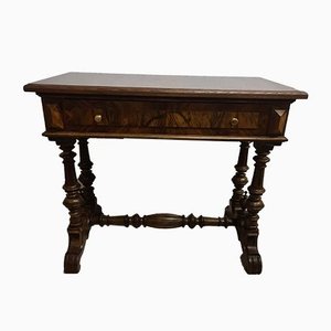 Table Console Antique en Noyer