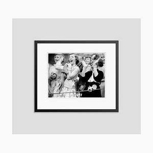 Elvis Hysteria Archival Pigment Print Framed in Black by Phillip Harrington