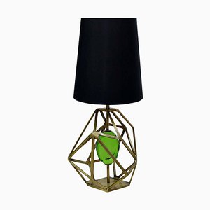 Contemporary Brass Table Lamp